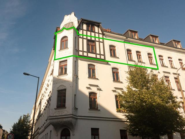 Weitblick über Gohlis – stilvolle Jugendstilwohnung mit Charme