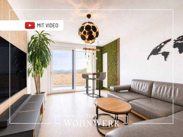 Weitblick über Graz | Wunderschön sanierte 3 Zimmer Wohnung mit uneinsehbarem Balkon
