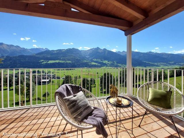 WEITBLICK W3: 3 Zimmer Wohntraum in Sonnenhanglage mit unverbautem Panoramablick und Privatgarten