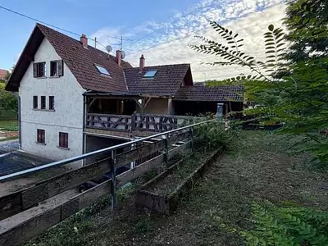 Weiterswiller 67340 Achat / Vente maison 5 pièces t5 terrasse cave