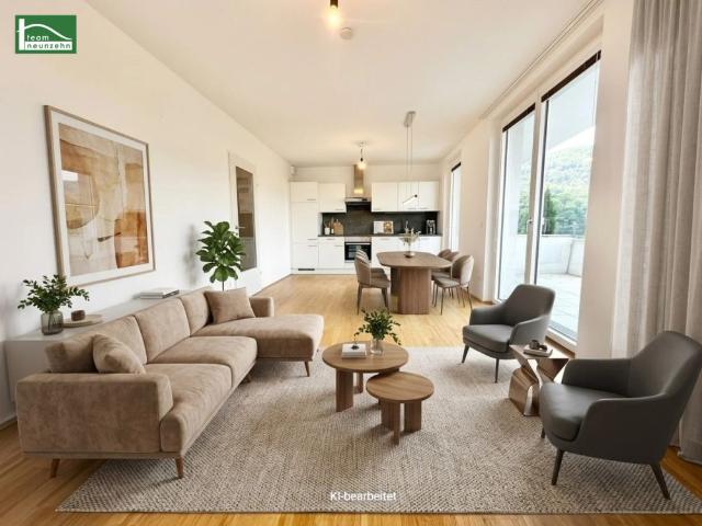 Weitläufige 3 Zimmer Wohnung mit geräumigen Balkon in Grünruhelage!
