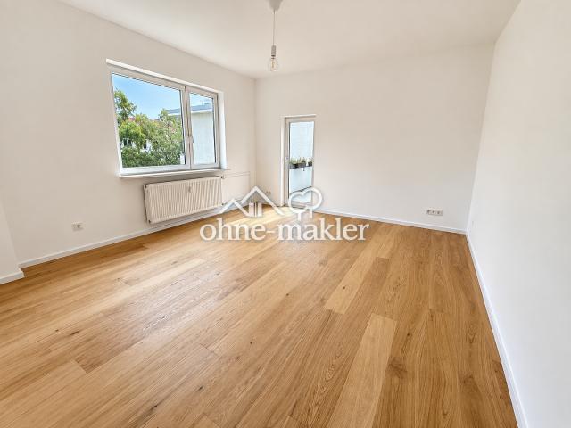 Weigandufer – frisch renovierte 2 Zimmer Wohnung mit Loggia bezugsfrei von privat no commission
