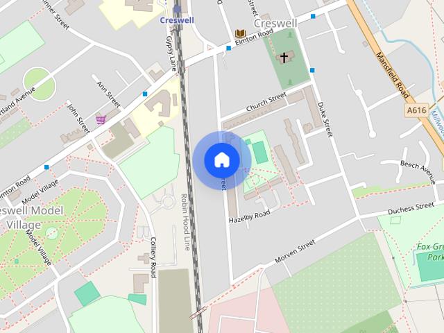 Welbeck Street, Creswell, Worksop