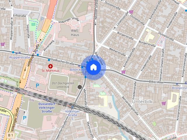 Welc H ome® by RIDA FLATS – Düsseldorf Bilk! Sanierte Etagenwohnung – Ihr neues Zuhause wartet