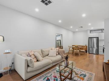 Welcome To Your New Place, Trendy Vibrant Townhouse Living in the Heart of the Prospect!