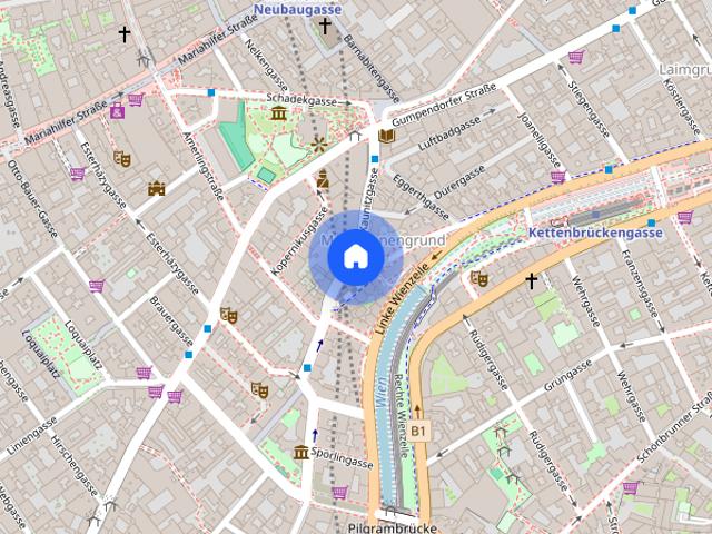 Welcoming 1 bedroom flat close to the Vienna University of Technology