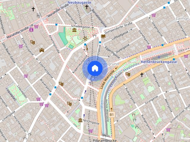 Welcoming 1 bedroom flat close to the Vienna University of Technology