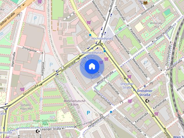 Welcoming 2 bedroom flat near the Dresdner Straße subway station