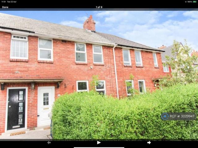 Weldon Crescent, Newcastle Upon Tyne. 3 bed terraced house to rent £1,245 pcm £287 pw