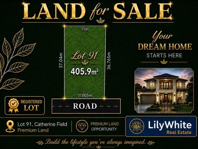 Well Proportioned Land Opportunity in Catherine Field
