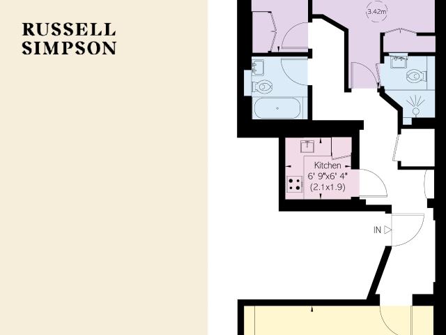 Well proportioned Mayfair apartment moments from Hyde Park