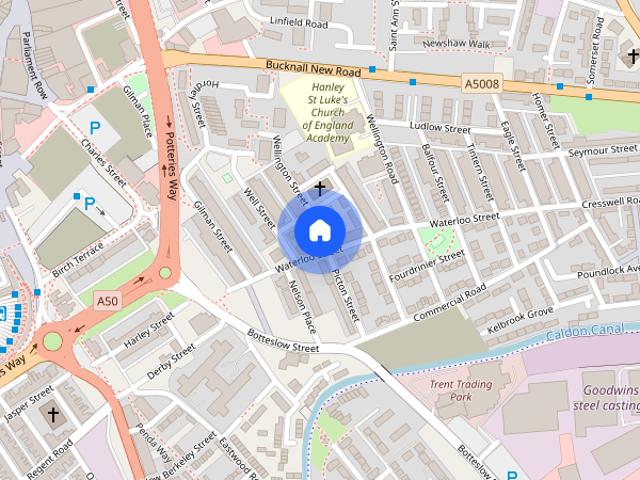 Wellington Street, Stoke on Trent, Staffordshire, ST1