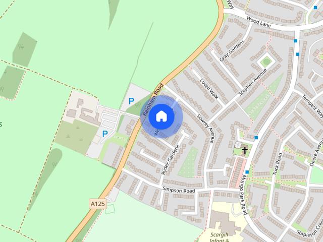 Wells Gardens, Rainham, Havering