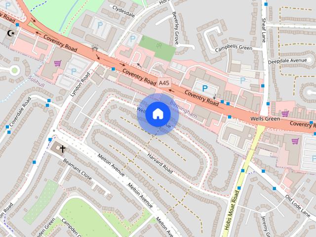 Wellsford Avenue, Solihull, B92
