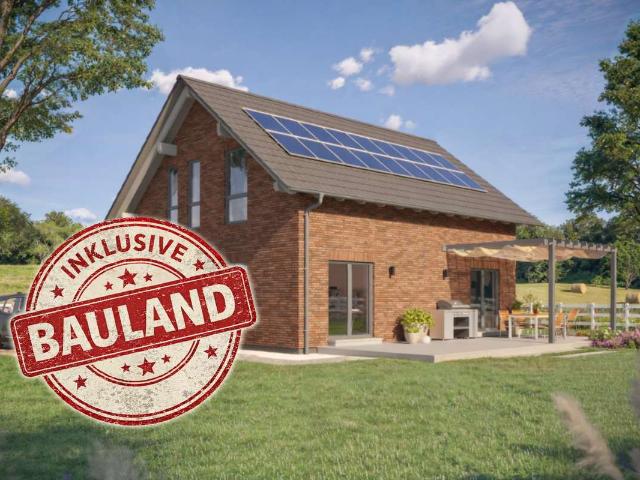 Wertsteigerung inklusive: Hochwertige Klinkerfassade geschenkt inkl. Bauland!