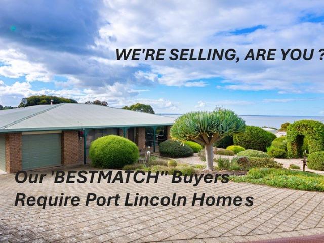 WE'RE SELLING, ARE YOU ?