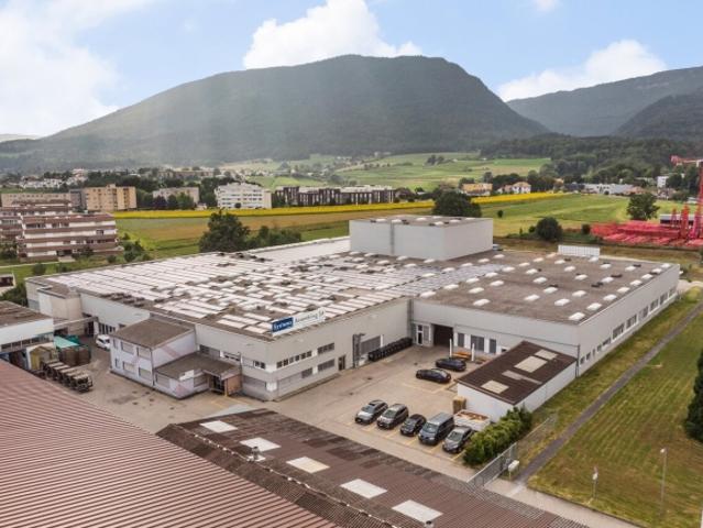 Werkstatt mit 123 m² zu mieten – Boudry – Dynamische Zone