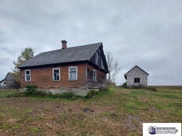 Urokliwe siedlisko 80 m2 z ziemią pod uprawę w Warpechach Starych