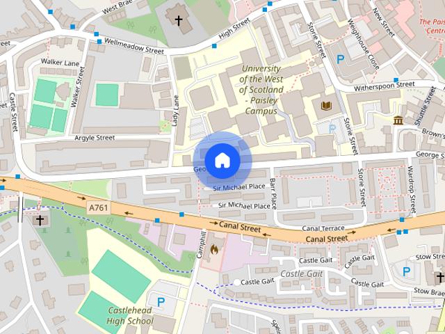 West Buchanan Place, Paisley, Renfrewshire, PA1