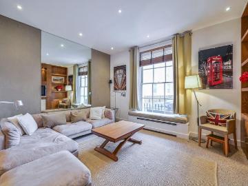 West Eaton Place, Belgravia, London. 2 bed flat to rent £11,267 pcm £2,600 pw