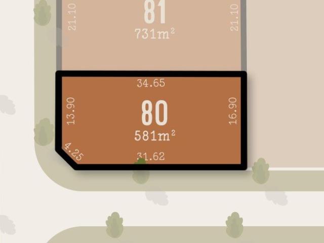 West Facing 484m² Kingsley Rise Homesite in Crownlea's Mapleton Release