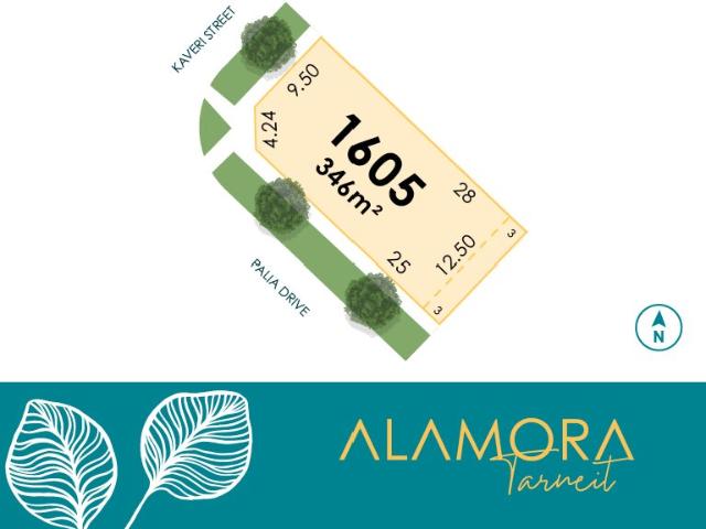 West facing titled homesite near Club Alamora, parks, schools & shopping centre