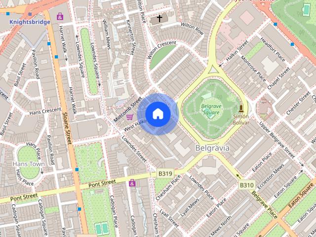 West Halkin Street, Knightsbridge, SW1X