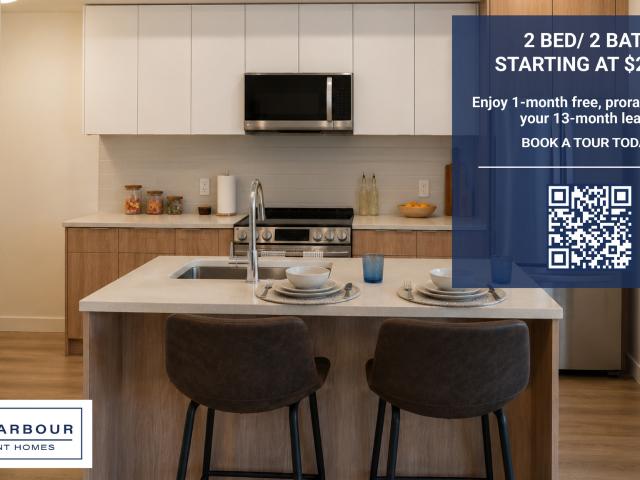West Harbour Apartment Homes 2 Bedroom 2 Bathroom Apartment for Rent