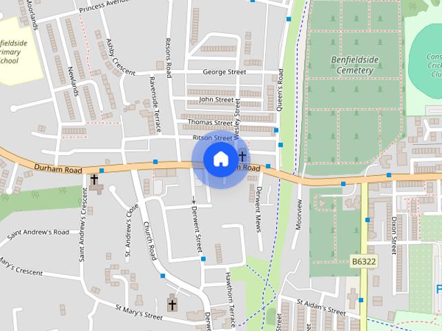 West Row House, Durham Road, Blackhill, CONSETT, DH8 8RX
