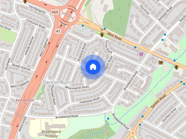 West Vallum, Newcastle upon Tyne, Tyne and Wear, NE15