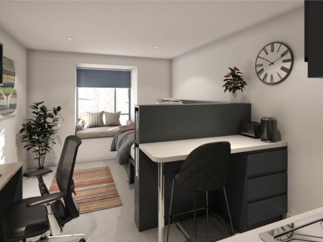 Westgate One 28 30 St Peters Street. Studio to rent £1,600 pcm £369 pw