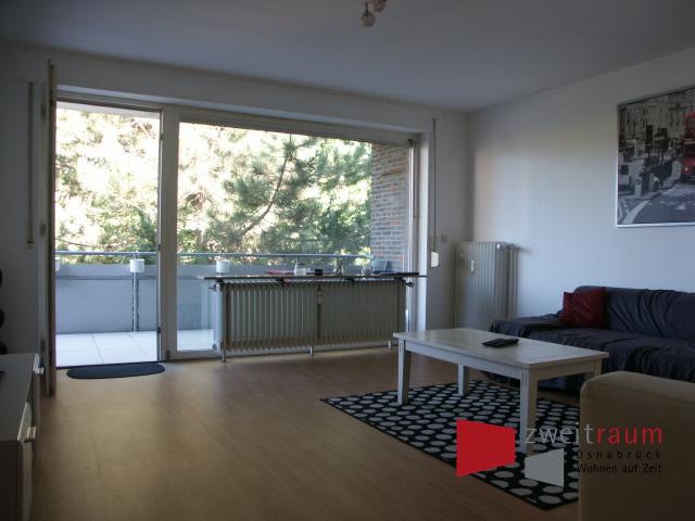 Westerberg, möblierte 2 Zimmer Wohnung mit großem Balkon