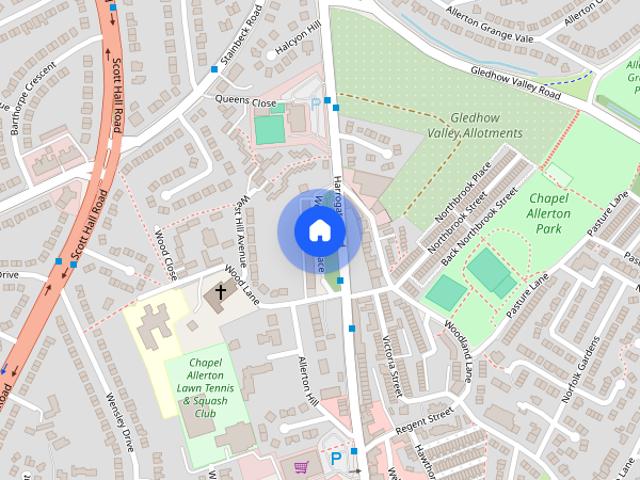 Westfield Terrace, Leeds, West Yorkshire, UK, LS7