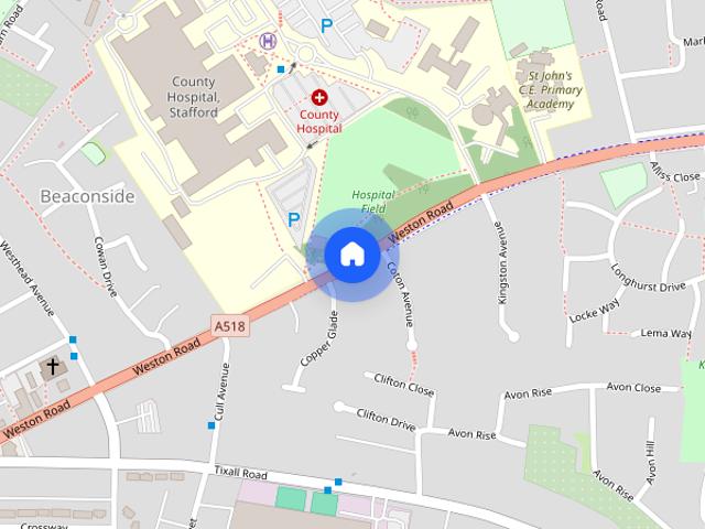 Weston Road, Stafford, ST16
