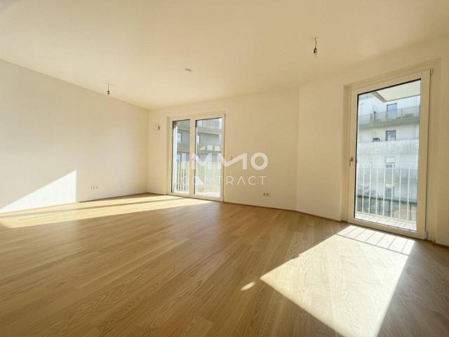 Westseitige 2 Zimmer Balkonwohnung preiswerter & provisionsfreier Erstbezug