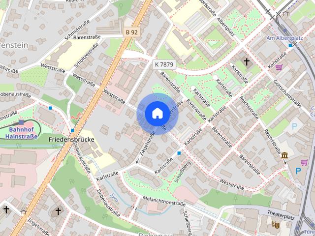 Weststr. 36, Wohnung 7 ~~~ 2 Balkone, Bad mit Wanne und Dusche, Gäste WC, Keller, Stellplatz anmietbar