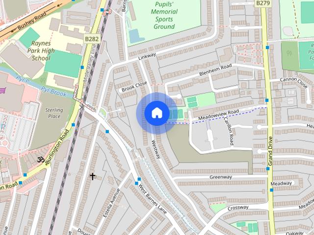 Westway, London, Raynes Park, SW20