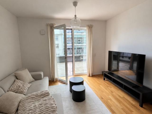 WeserHöfe helle 3 Zi. Wohnung mit großer Terrasse. Herrlich ruhig und doch zentral