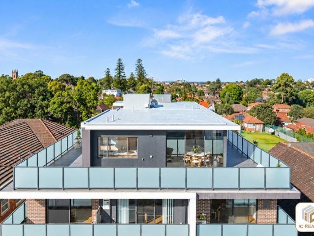 Whole Floor Penthouse with Wraparound Terrace and Burwood Skyline