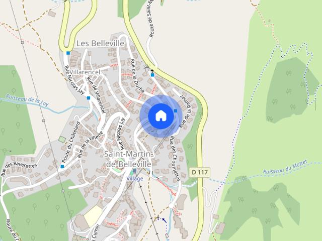 Whole flat few minutes from ski lift experience mountain Views in Menuire France