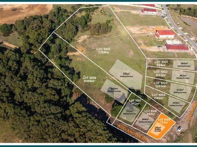 Where the land is BIGGER. Hurry! only 30 premium large lots available. Inspect Sundays noon 4