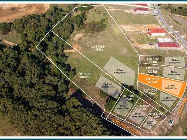 Where the land is BIGGER. Hurry! only 30 premium large lots available. Inspect Sundays noon 4