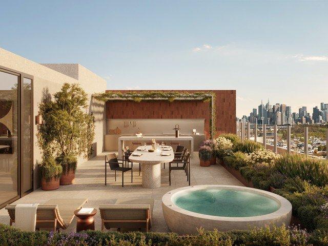 Where Penthouse Living, Private Rooftop Living and Luxury Hotel Service Converge