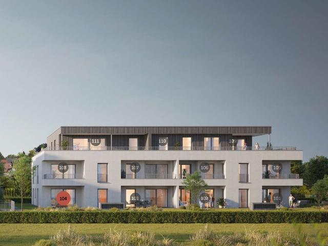 Whg 104 3 Zimmer Wohnung im Erdgeschoss | energieeffizient | förderungsfähig | wertbeständig
