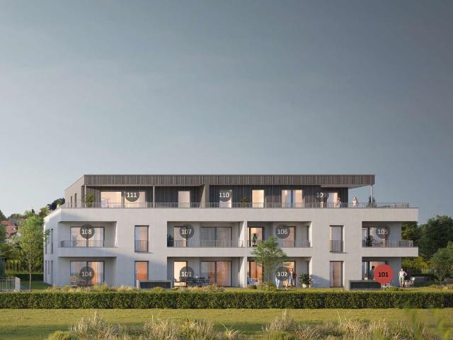Whg 101 3 Zimmer Wohnung im Erdgeschoss | energieeffizient | förderungsfähig | wertbeständig