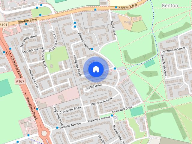 Whitgrave Road, Newcastle upon Tyne, NE5