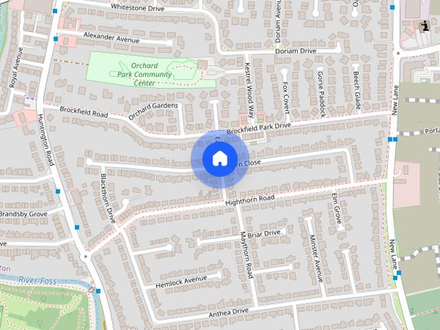 Whitethorn Close, Huntington
