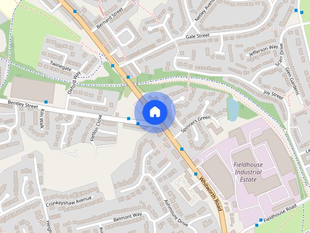 Whitworth Road, Rochdale, OL12