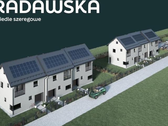 Sprzedam przestronny dom szeregowy 87 m² z ogródkiem i panelami fotowoltaicznymi