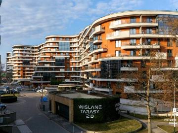 Wiślane Tarasy 2.0 Apartament 49 m2 z Balkonem Kraków, Grzegórzki